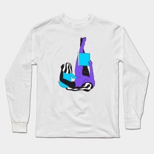 J of Mom and Daughter Long Sleeve T-Shirt